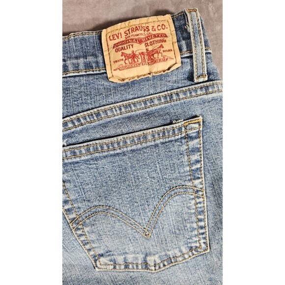 Levi's 550 Jeans Womens Size 12M Relaxed Boot Cut Denim Stretch (HL49) - Picture 7 of 8